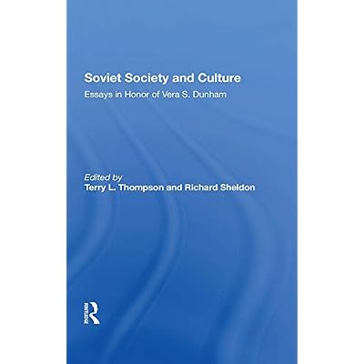Soviet Society And Culture