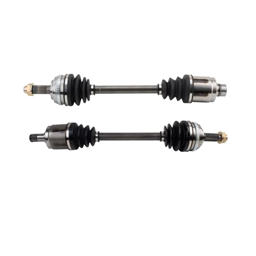 Image of TRQ Front Driver and Passenger Side CV Axle Assembly Set 2 Piece for Honda | for 1997-2001 Honda CR-V Auto Trans