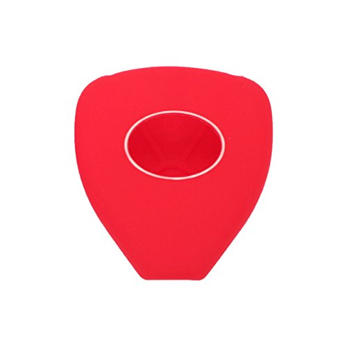 BROVACS Silicone Cover Protector Case Holder Skin Jacket Compatible with TOYOTA 4 Button Remote Key Fob CV2416 Red - Image 2