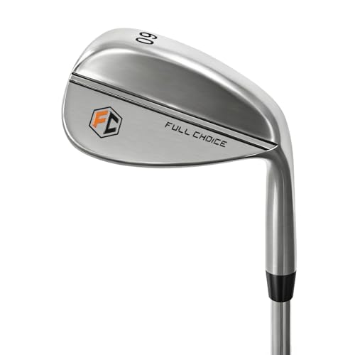 FULL CHOICE Golf Sand Wedge, Wedges Golf Clubs for Men Women Right Hand, Milled Face for More Spin, 60 Degree