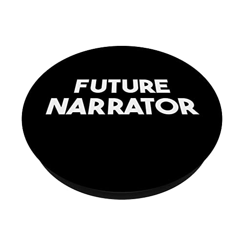 Future Narrator PopSockets Swappable PopGrip, Black - Image 2