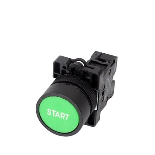Bouton-poussoir plat momentané XB2-EA31 avec contact 1NC pour arrêt de sécurité