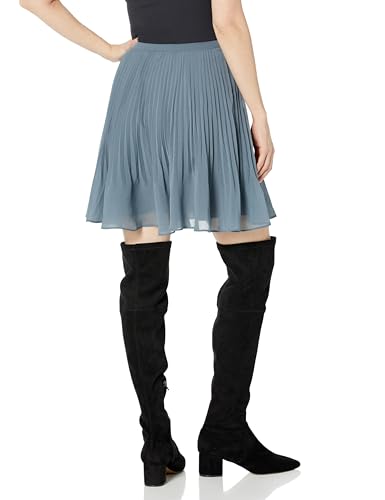 Club Monaco Women's Pleated Short Crinkle Skirt2