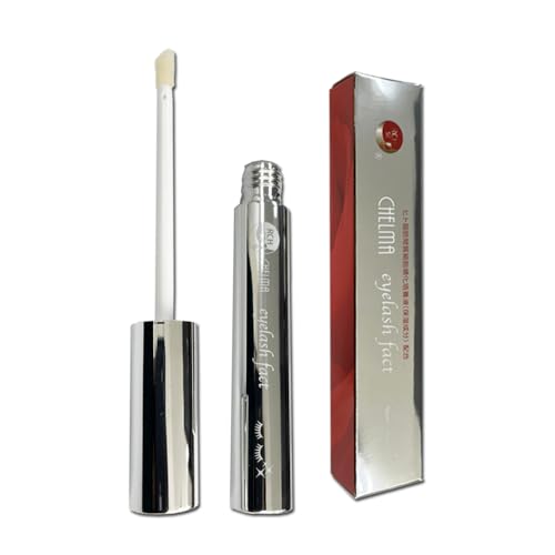 【 ヒト毛根幹細胞順化培養液 配合 アイラッシュファクト 】まつ毛美容液 8ml まつげ チップタイプ【 マツエク/まつパ でも使用可能 美容液 】 目元美容液 CHELMA