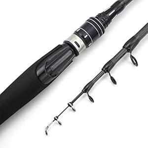 Visstang/visserspaal Fishing Rod Ultra light Telescopic Fishing Rod Spinning Rod Lure Weight 1-5g Children Beginners Catch Small Fish Pole Haspelcombo’s (Color : Spinning Rod, Length : 150cm)