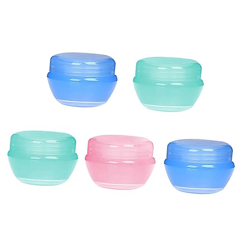 FOMIYES 5 Pçs Recipiente De Creme Recipiente De Viagem De Creme Loção Recipiente De Viagem Caixa De