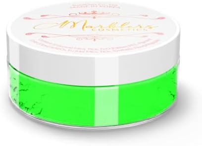 MARBLERS Cosmetic Grade Glittery Mica Powder [Black Magic] 0.14oz (4g) | Glica | Non-Toxic | Vegan | Cruelty-Free | Eyeshadow, Nail Polish, Nail Art | Festival, Rave & Party Makeup | Body & Face