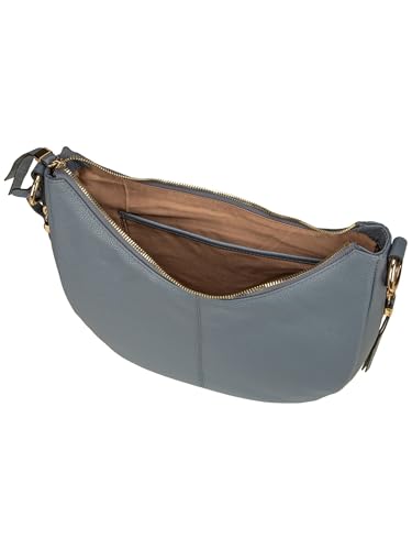 Sac à épaule Picard Java Cross Bag denim bleu gris petit format compact - 4
