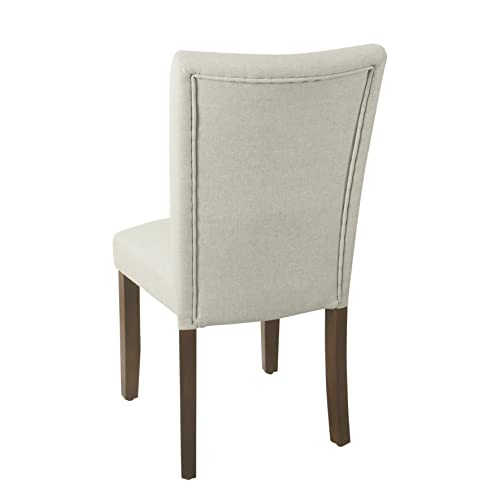 Image of HomePop Classic Parsons Dining Chair - Gray Woven (Set of 2)