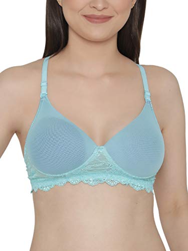 Image of Clovia Women's Lace Padded Non-Wired Multiway T-Shirt Bra