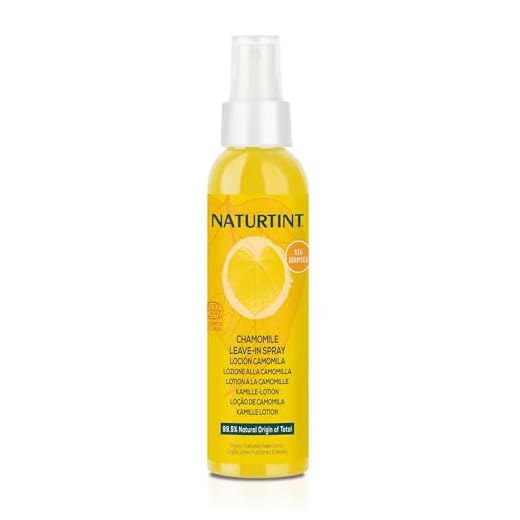 Naturtint | Lozione alla Camomilla | Schiarisce i Capelli | Riflessi Dorati | Protettore Solare per Capelli | ECOCERT | 99,5% Ingredienti Naturali, 125ml