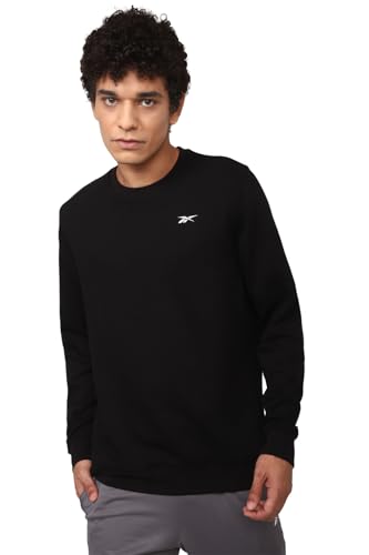 Image of Reebok Mens Cotton Crew Neck Sweatshirt
