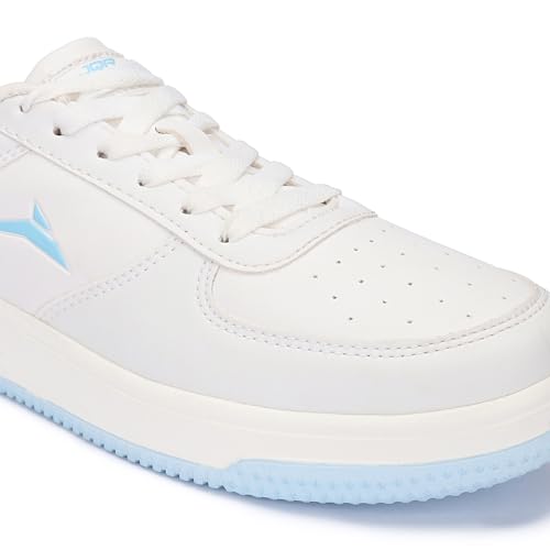Image of JQR Croma-W Casusal, Stylish,Colour Changing Sneaker for Women Sneakers for Women (White, Blue)