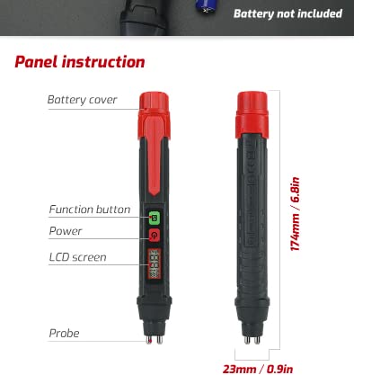TA15A PenBrake OilTester for DOT 3 DOT4 DOT5.1Brake FluidTester