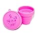 MY FIRST CUP ESTERILIZADOR de Copa Menstrual Plegable con Tapa de 115Mililitros para Hervir Agua Apto Microondas.