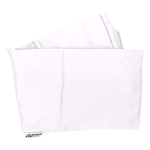 Silverback Wedge Pillow 7.5" Wedge Pillow Cover - 100% Egyptian Cotton Replacement Pillow