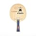 Table Tennis Blade Ply Wood for Ping Pong Racket Long Handle, Lightweight Attack Style Paddle with Large Sweet Spot, Wood Color + Blue