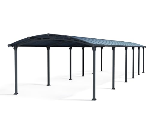Palram Canopia Arcadia Carport Grey (12700)