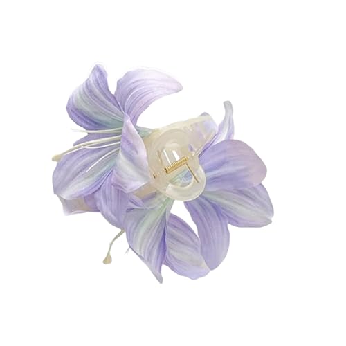 Vdaxvme Elegant Flower Claw Clip, Single (Color 3)