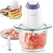 FEELING MALL ABS Stainless Steel Glass Electric Meat Grinders Fruits Vegetable Grater Chopper Fillings Maker-image-24