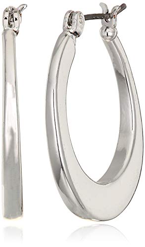 Image of Nine West Women's Hoop Earrings, Classic Fashion Jewelry Accessories for Everyday Wear, Lightweight Statement Earrings for Casual, Office, and Evening Looks
