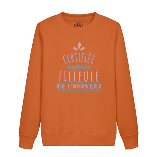 Sweatshirt enfant filleule de parrain et marraine pour des moments complices