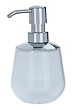 Forma moderna Wenko Monaco Dosificador Jabón 0.21 L, Poliestireno, Blanco, 9x10.5x16 cm