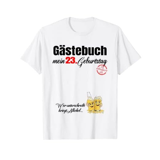 Libro de visitas Mi 23 cumpleaños - Firmas de escalada Camiseta