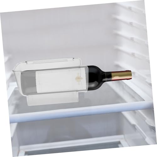 Organizador para botellas de vino acrílico transparente miniatura 7
