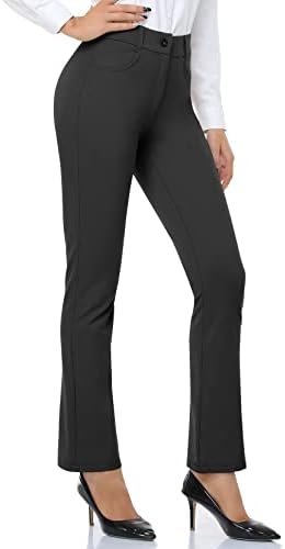 DAYOUNG Women Yoga Dress Pants Work 