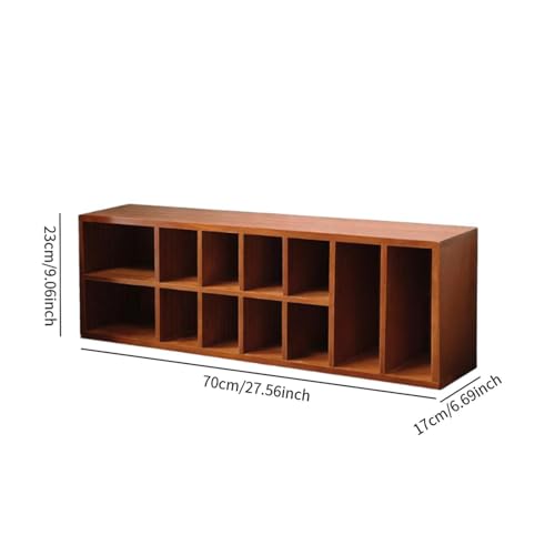 Étagère flacons de parfum bois - Évitez le désordre avec ce support mural stable - 6
