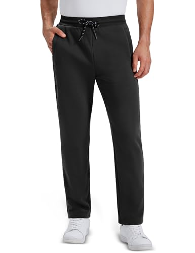 MAGCOMSEN Men's Winter Fleece Pants Sherpa Lined Sweatpants Thermal Warm Thicken Pants Active Joggers with 3 Pockets2