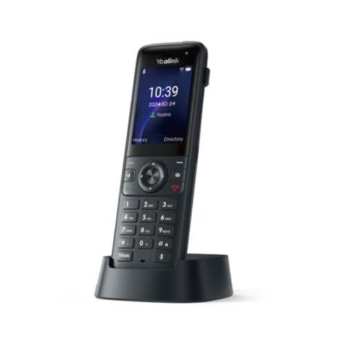 Yealink AX83H Wi-Fi Telefon – Dual-Band Wi-Fi 6, HD Voice...