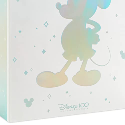 Hallmark Disney 100Th Anniversary 13" Large Gift Bag With Wonderfill Tissue Paper (Mickey Mouse) For Kids, Adults, Collectors, Fans #TOP6