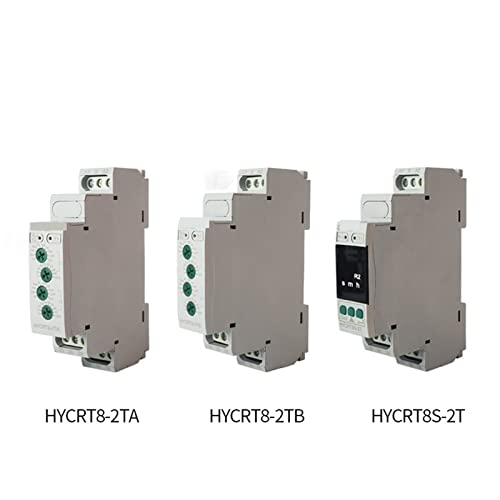 Relais de contrôle automatique HYCRT8S-2T résolvant les pannes de minuteries analogiques 220V