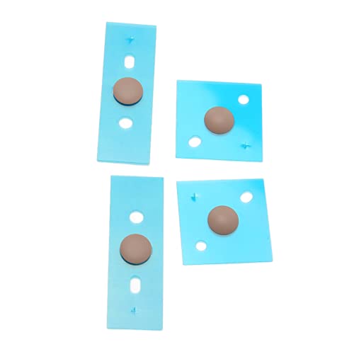 Laptop Bottom Case Rubber Feet Non Slip Round Dot Laptop Foot Pads Replacement for Surface 3 4 5 (Rose Gold)