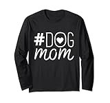 Photo Gallery proud dog mom gift for women, cool heart funny dog mom maglia a manica Photo Gallery proud dog mom gift for women, cool heart funny dog mom maglia a manica