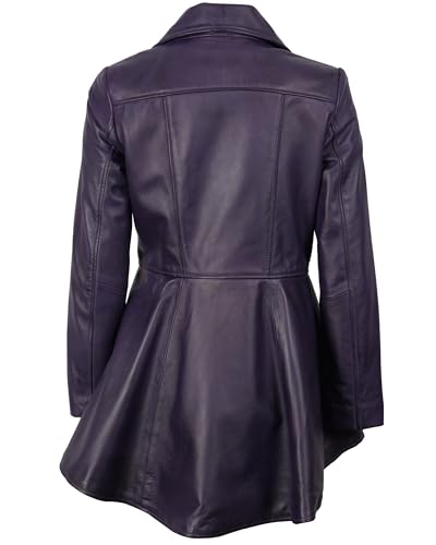 fjackets Leather Jacket Women - Real Lambskin Peplum Leather Jackets For Womens Stylish Women's Leather Jacket Outerwear4