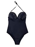 Le giornate si allungano e il guardaroba lascia spazio all' abbigliamento da vacanza: che sia spiaggia, lago o piscina, lago o piscina, la collezione Liu Jo Beachwear propone capi di tendenza per la donna che ama l' estate.Costume da mare intero push-upCoppe con logoScollo profondo sulla schienaSpalline regolabili92% Poliammide, 8% Elastan