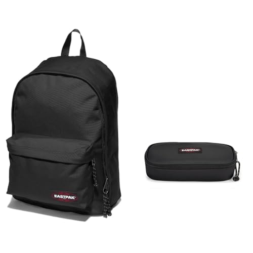 Sac à dos Eastpak noir grand volume 27 litres Out of Office avec trousse zippée