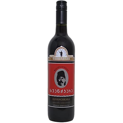 Georgischer Wein KHVANCHKARA, rot halbsüß Cover