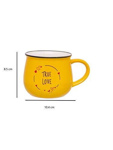 Image of JCPL Fine Ceramic Donald Milk Mug 350 ml Single Piece, Multicolor (Model Number: JCPL-MM1-DONALD-DB05)