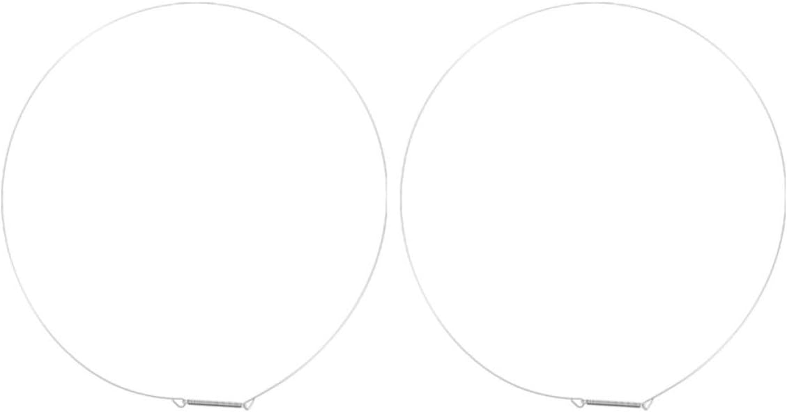 MAGICLULU 2pcs Washer Door Boot Seal Clamp Rings Replacement for Front Load Washing Machines, Steel Wire Material, 35cm Diameter, Easy Replacement Ensuring Sealing Performance