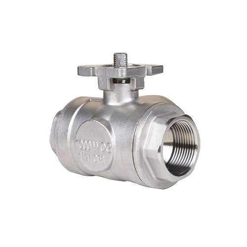Vanne pneumatique à trois voies pour automatiser et dévier les fluides industriels en inox - 4
