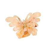 5 horquillas de mariposa con diseño de marmoleado degradado