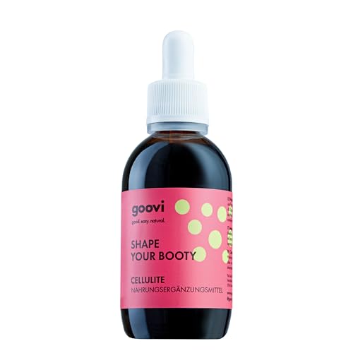 GOOVI Shape Your Booty - Flüssiges Nahrungsergänzungsmittel mit Wassermelone, Aronia, Centella & Ananas – Vegan, glutenfrei & laktosefrei - 50ml