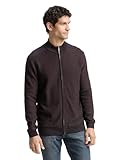 TOM TAILOR Herren1048711 Strickjacke mit Reißverschluss, 39197 - Denim Blue Navy Stripe, S