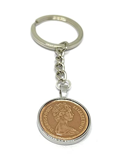 Porte-clés 1973 anniversaire pour Mum et Dad, le cadeau d'une vie en plaqué or rose