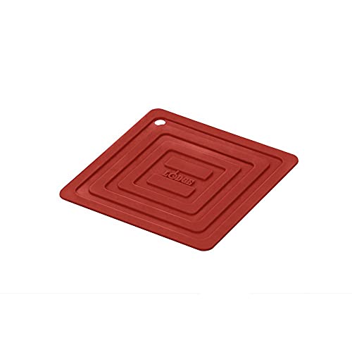 LODGE Red Silicone Pot Holder, 1 EA