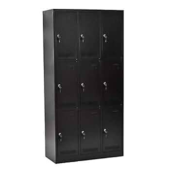 Amazon.co.jp: ロッカー おしゃれ 完成品 スチールロッカー 9人